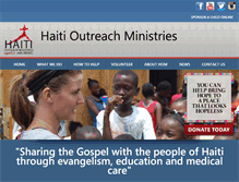 Tablet Screenshot of haitiom.org